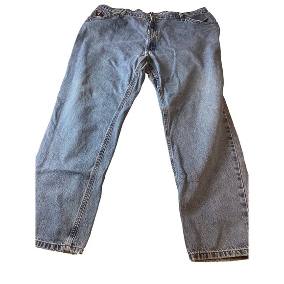 Men's Diamond Cut Relaxed Duck Hunting Blue Jeans *Macks Prairie Wings*44x32 - Picture 3 of 7